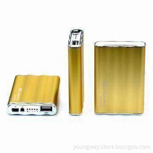 3,600mAh Power Banks for Mobiles, iPhone, iPad and Other Equipment, Card Size, 6 Colors